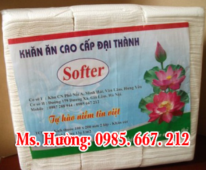 KHĂN ĂN ĐÓNG CÂN GÂP SOFTER 330